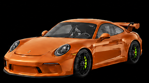 Porsche GT3 example showing full-vehicle paint protection film coverage